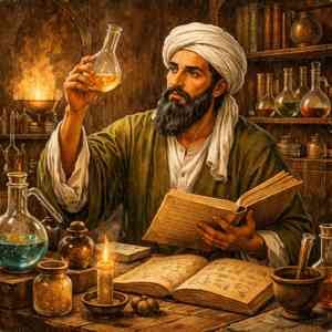 جابر بن حيان: أبو الكيمياء ومؤسس المنهج التجريبي في المختبرات العلمية