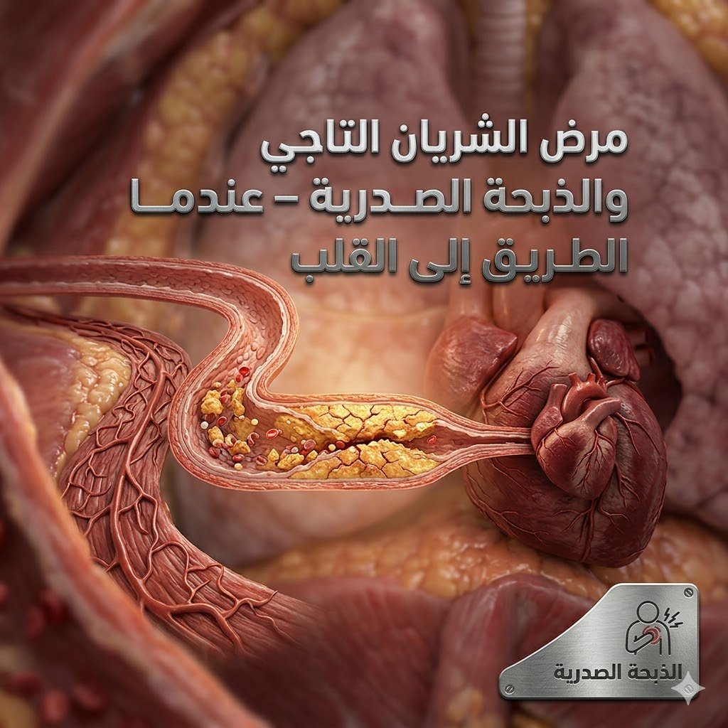 الشريان التاجي والذبحة الصدرية