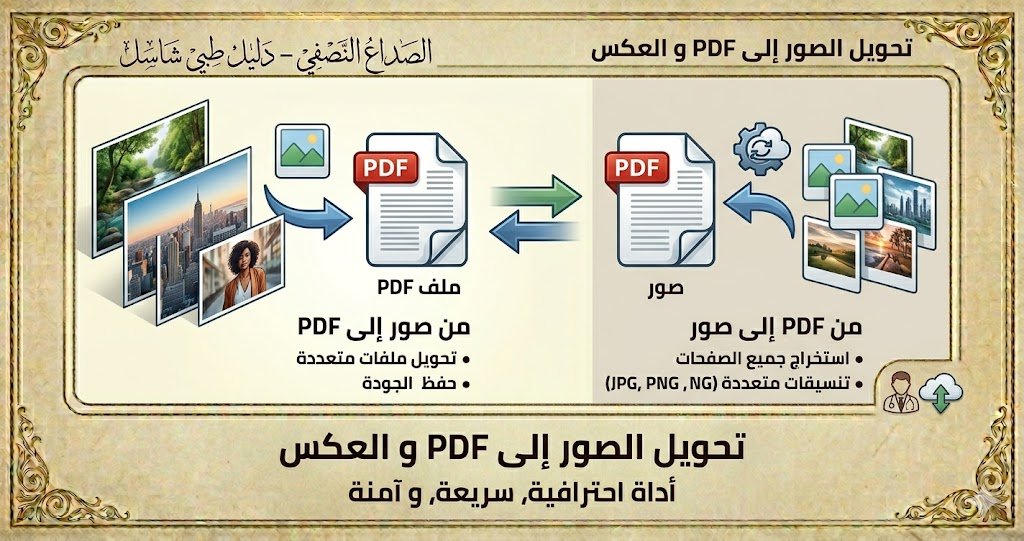 تحويل الصور الي PDF