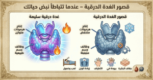 قصور الغدة الدرقية – عندما تتباطأ نبض حياتك