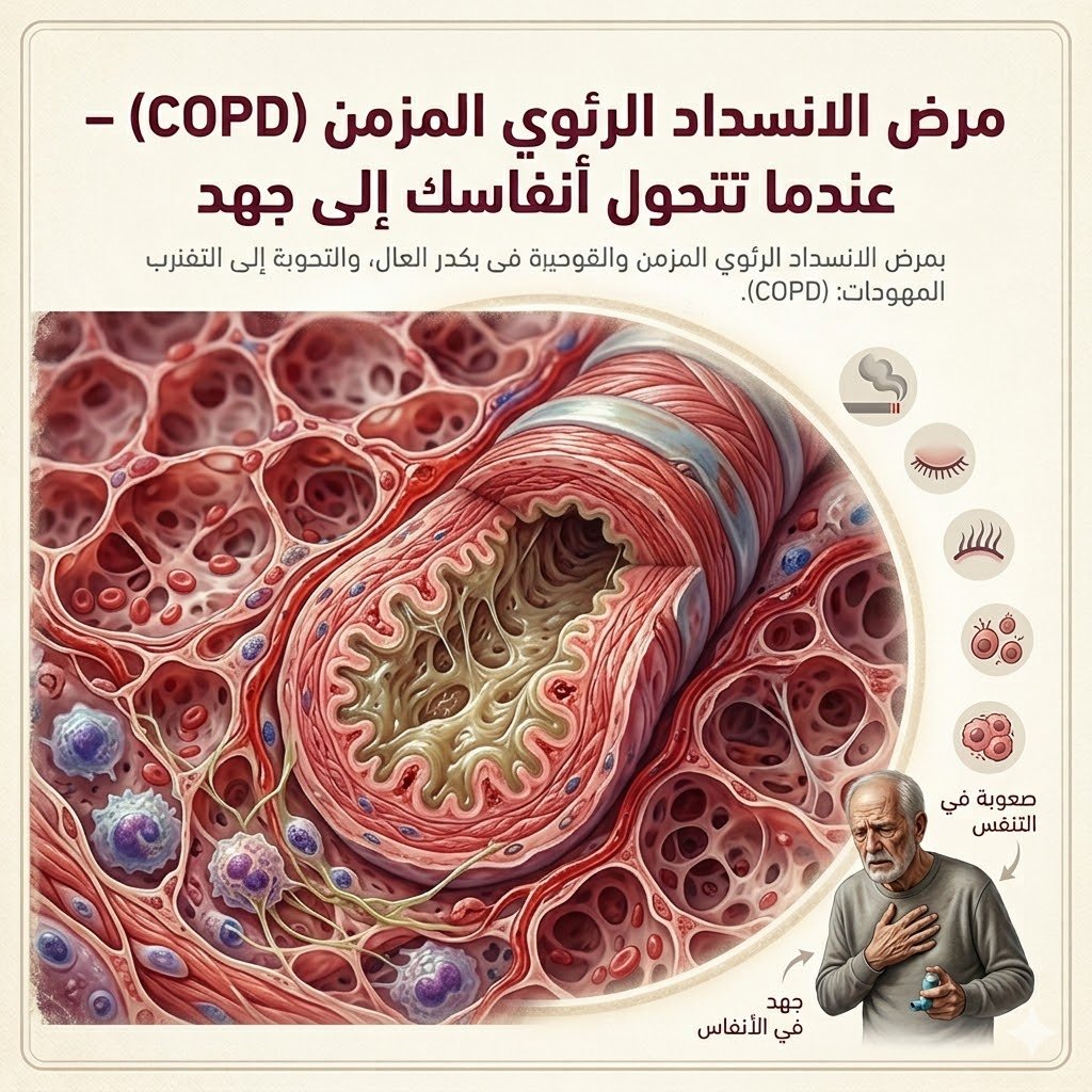 مرض الانسداد الرئوي المزمن (COPD)
