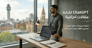 ChatGPT لكتابة مقالات احترافية