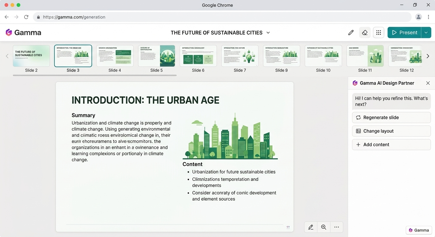 كيف تنشئ عروض PowerPoint بالذكاء الاصطناعي
